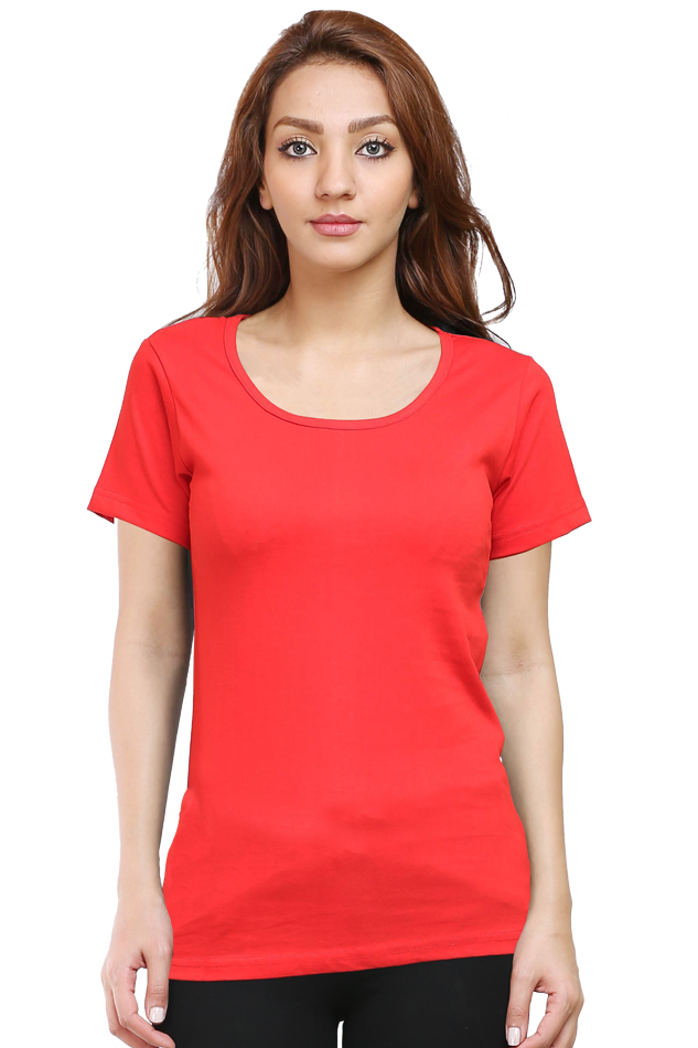 Beauty With Goggle Half Sleeve T-Shirt For Women