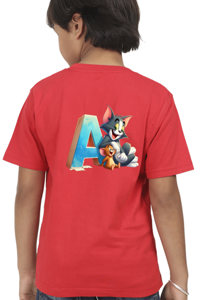 Tom And Jerry Half Sleeve T-Shirt