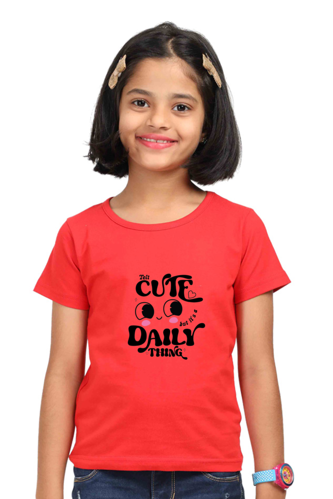 Cute Daily Thing Half Sleeve T-Shirt