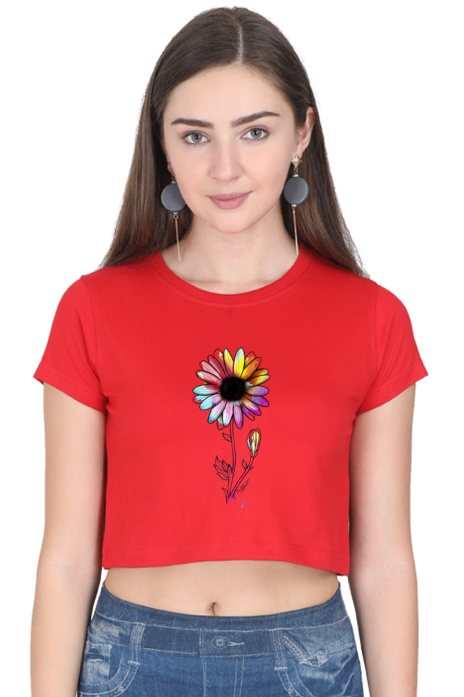 Flower Crop Top