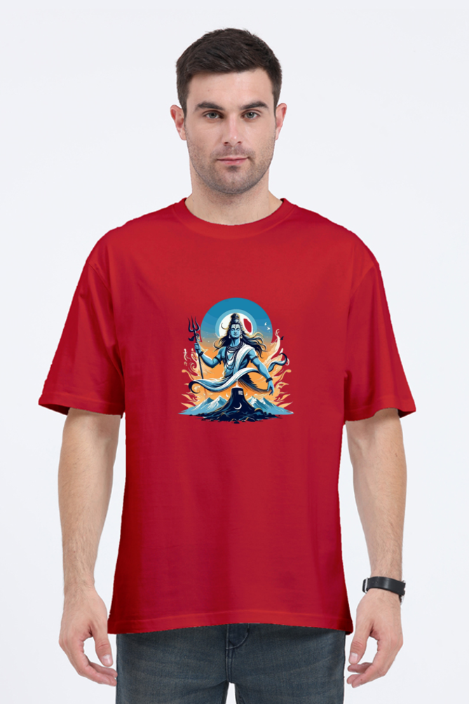 Lord Shiva Oversized T-Shirt For Men