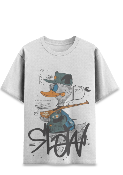 Slow Duck Sports Half Sleeve T-Shirt