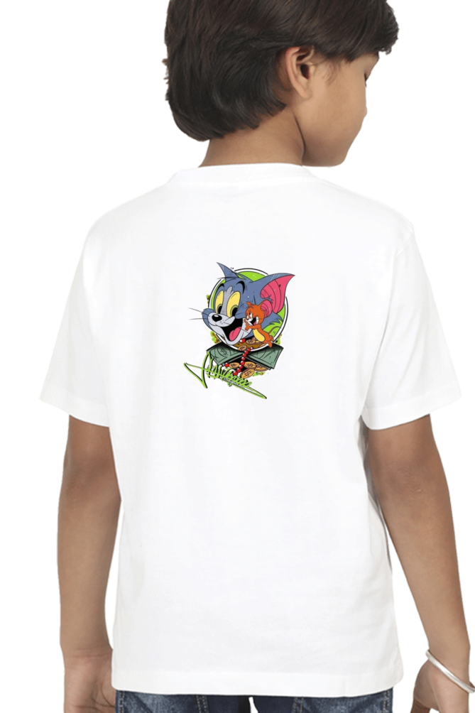 Tom & Jerry Kids Half Sleeve T-Shirt