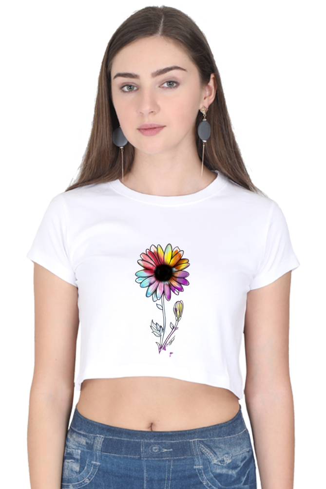 Flower Crop Top