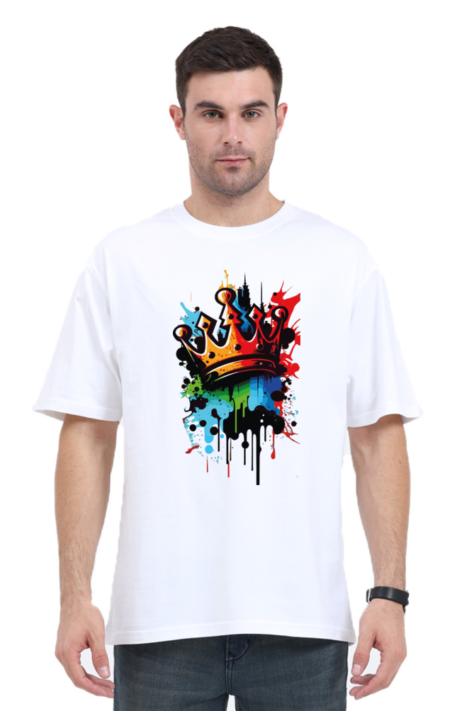 Custom Made Cotton Blend Oversized T-Shirt