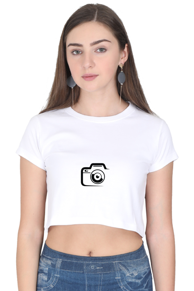 Camera Crop Top