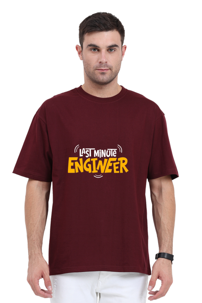 Last Minute Engineer Oversized T-Shirt