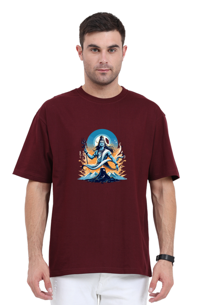 Lord Shiva Oversized T-Shirt For Men