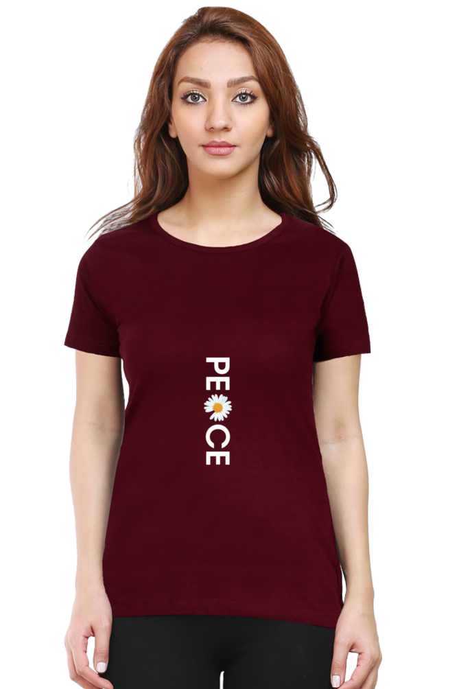 Peace Half Sleeve T-Shirt