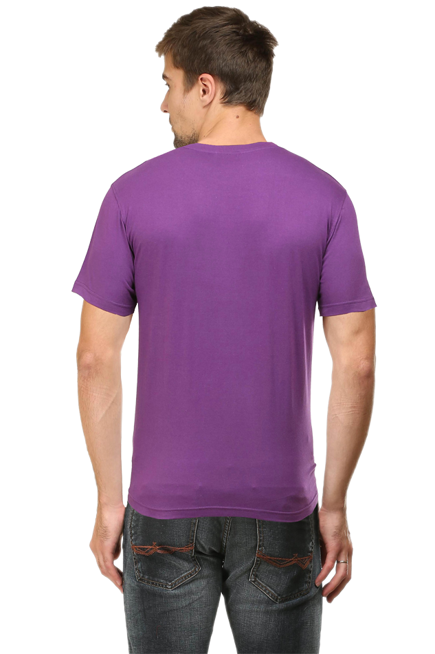 Custom Made Cotton Blend Round Neck T-Shirts