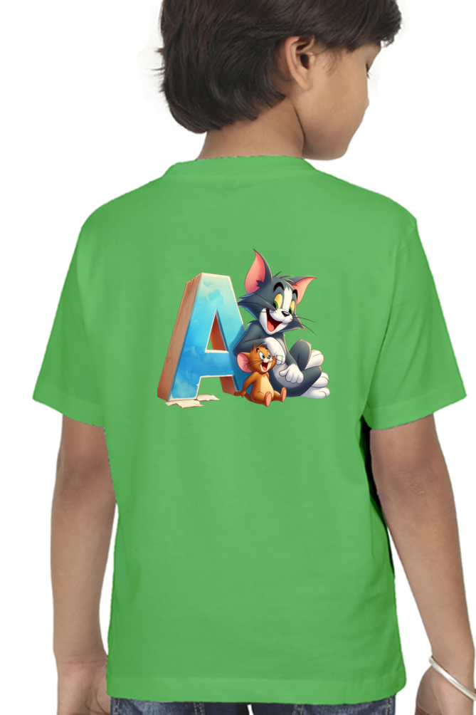 Tom And Jerry Half Sleeve T-Shirt