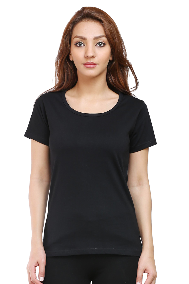 Beauty With Goggle Half Sleeve T-Shirt For Women