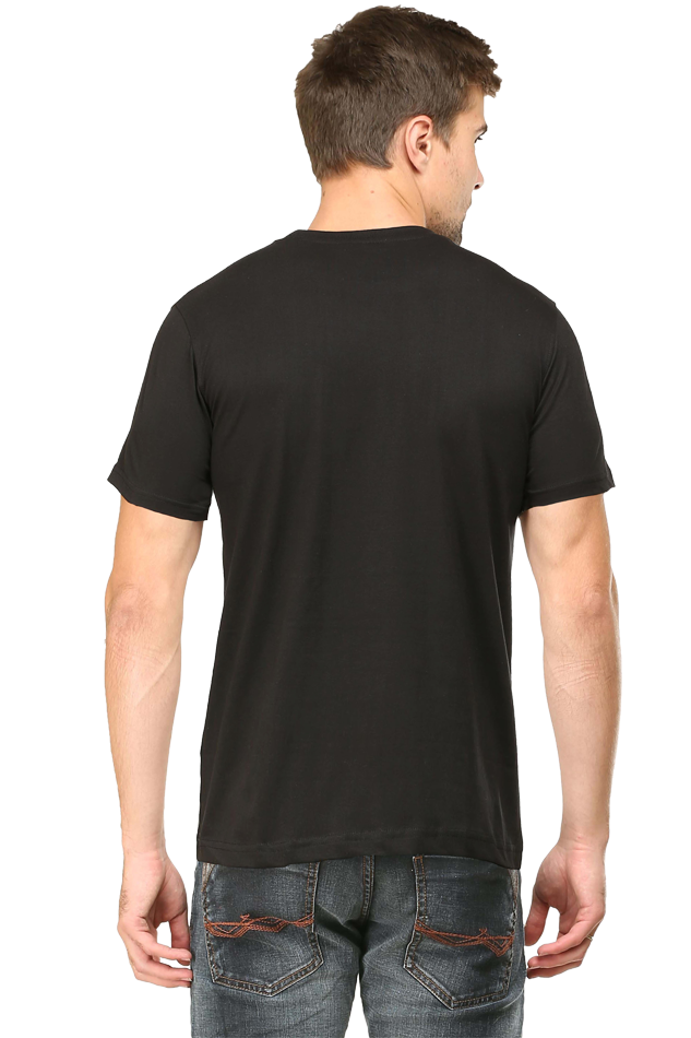 Custom Made Cotton Blend Round Neck T-Shirts