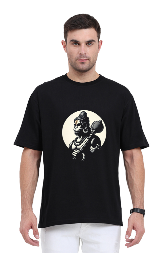 Lord Hanuman Oversized T-Shirt For Men