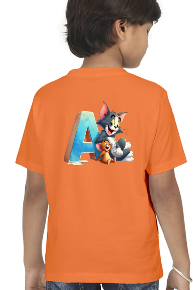 Tom And Jerry Half Sleeve T-Shirt