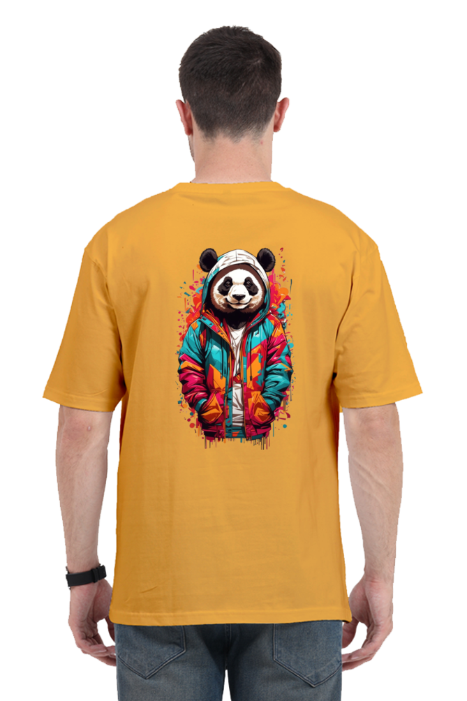 Panda Style Oversized T-Shirt For Men