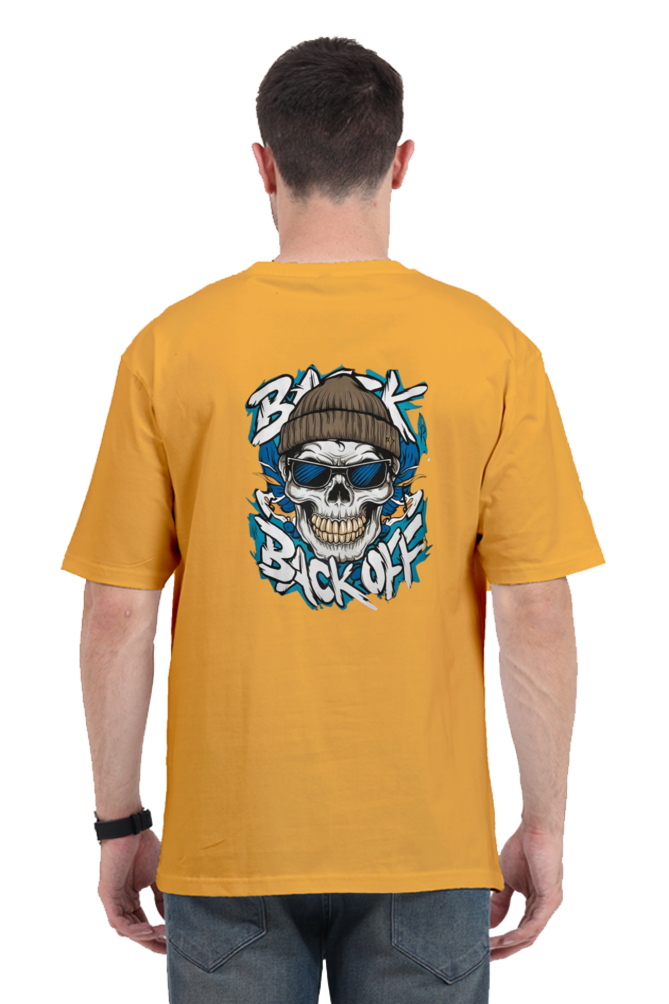 Skull Design Oversized T-Shirt For Men