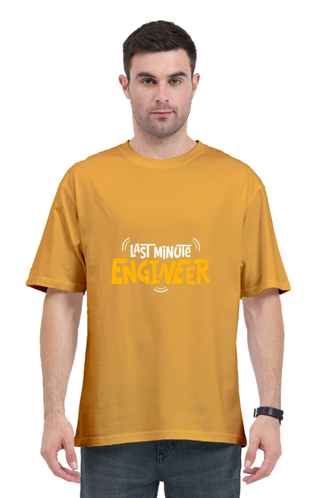 Last Minute Engineer Oversized T-Shirt