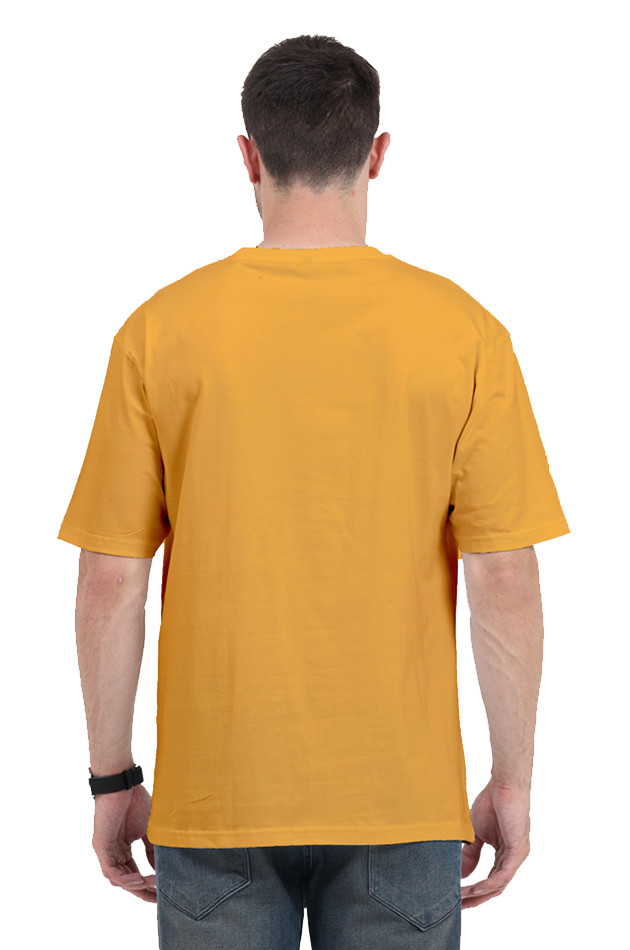 Custom Made Cotton Blend Round Neck Oversized T-Shirts