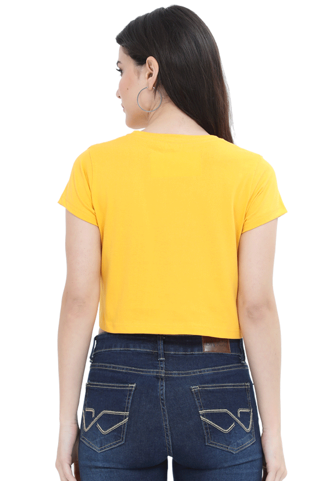 Emoji Crop Top For Women