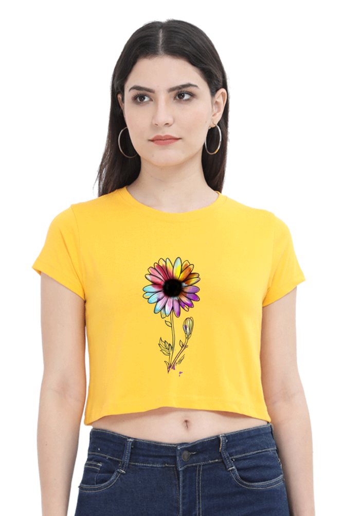 Flower Crop Top