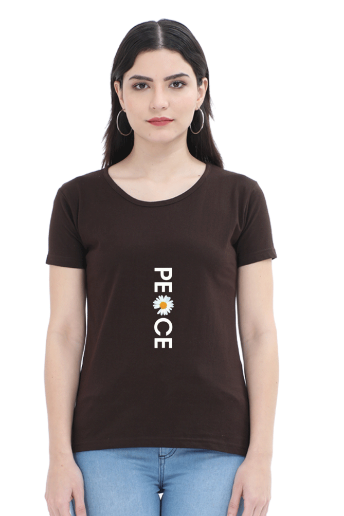 Peace Half Sleeve T-Shirt