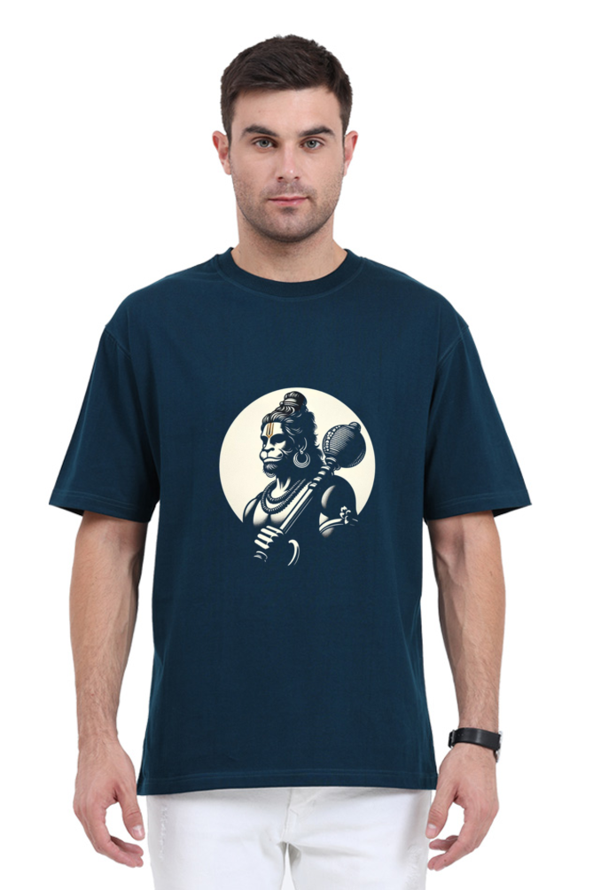 Lord Hanuman Oversized T-Shirt For Men