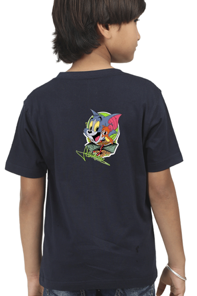 Tom & Jerry Kids Half Sleeve T-Shirt