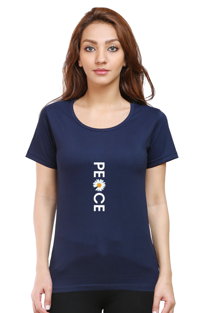 Peace Half Sleeve T-Shirt