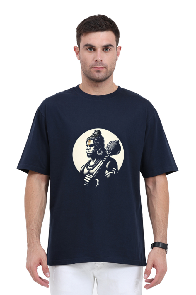 Lord Hanuman Oversized T-Shirt For Men