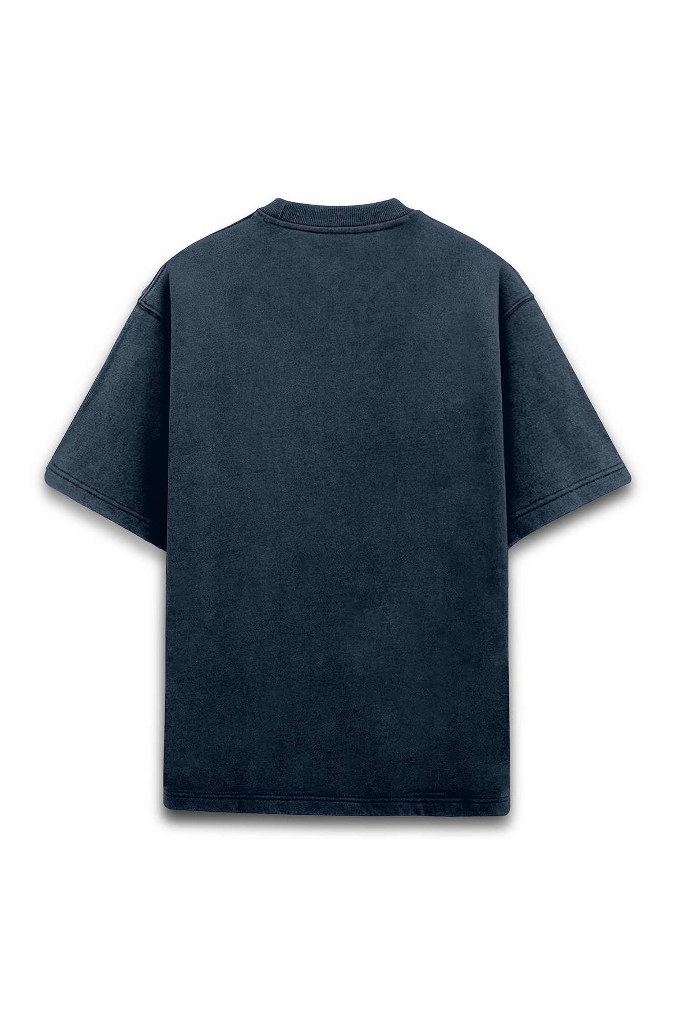 Acid Wash Custom Made Cotton Blend Round Neck T-Shirt For Boys