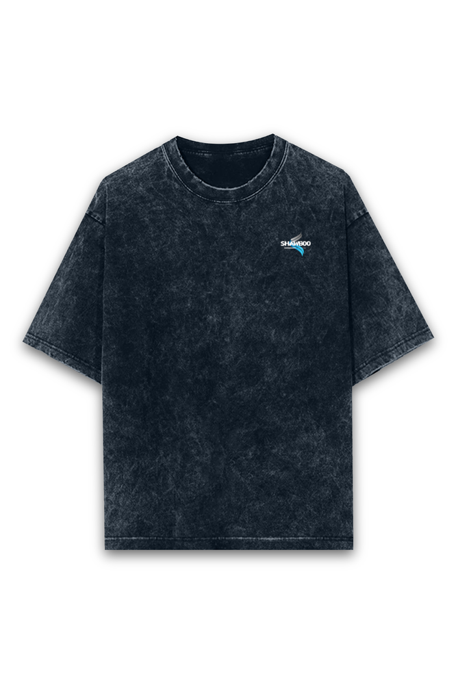 For My Haters Acid Wash Oversized T-Shirt For Men