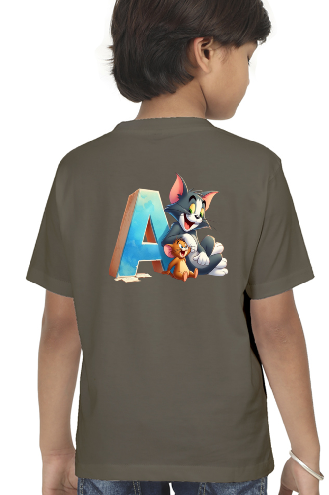 Tom And Jerry Half Sleeve T-Shirt