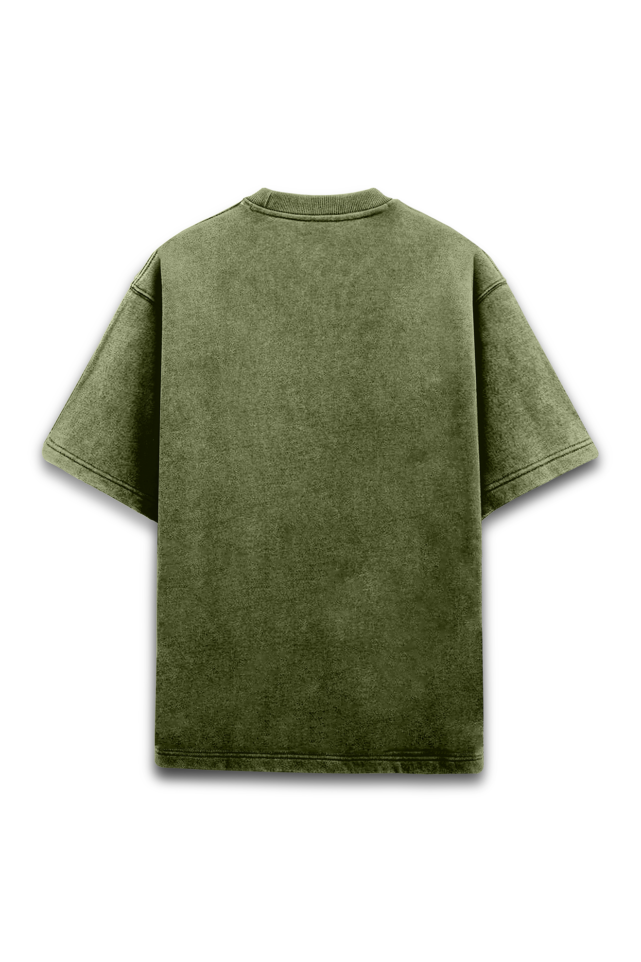 Acid Wash Custom Made Round neck Oversized Cotton T-Shirt