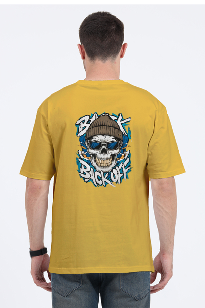 Skull Design Oversized T-Shirt For Men