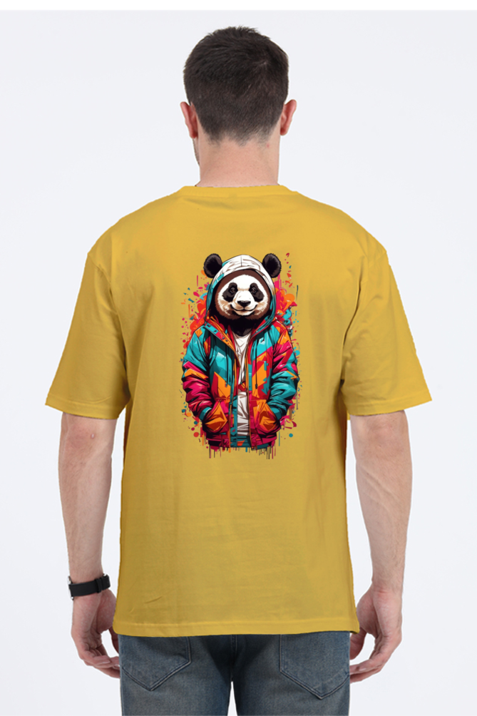 Panda Style Oversized T-Shirt For Men