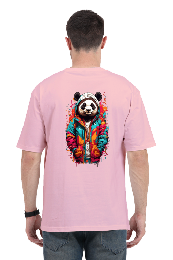 Panda Style Oversized T-Shirt For Men