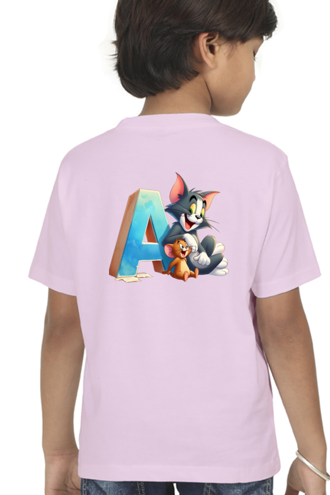 Tom And Jerry Half Sleeve T-Shirt