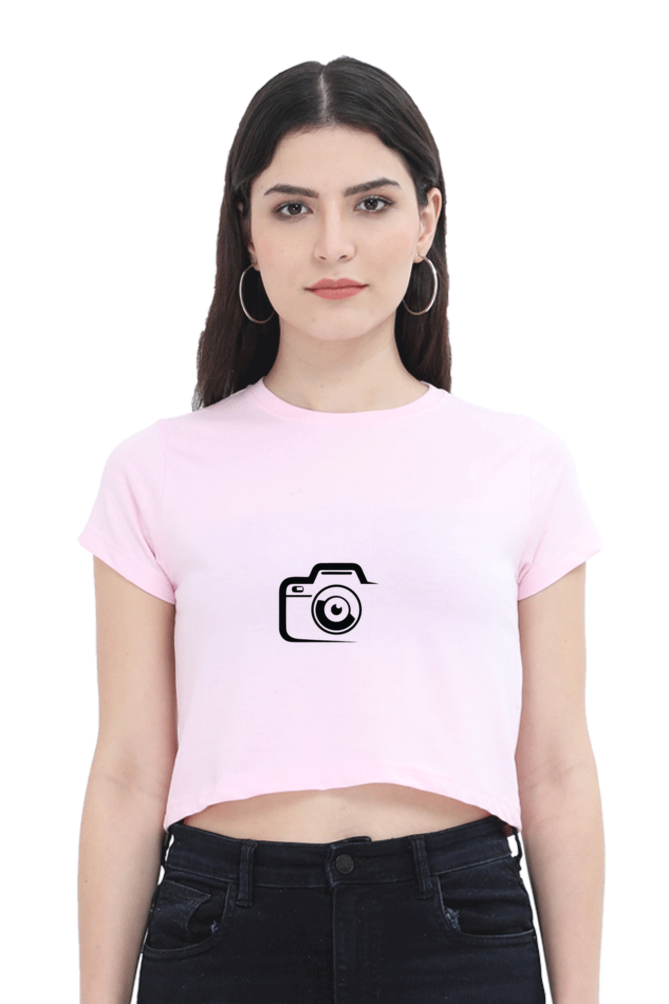 Camera Crop Top