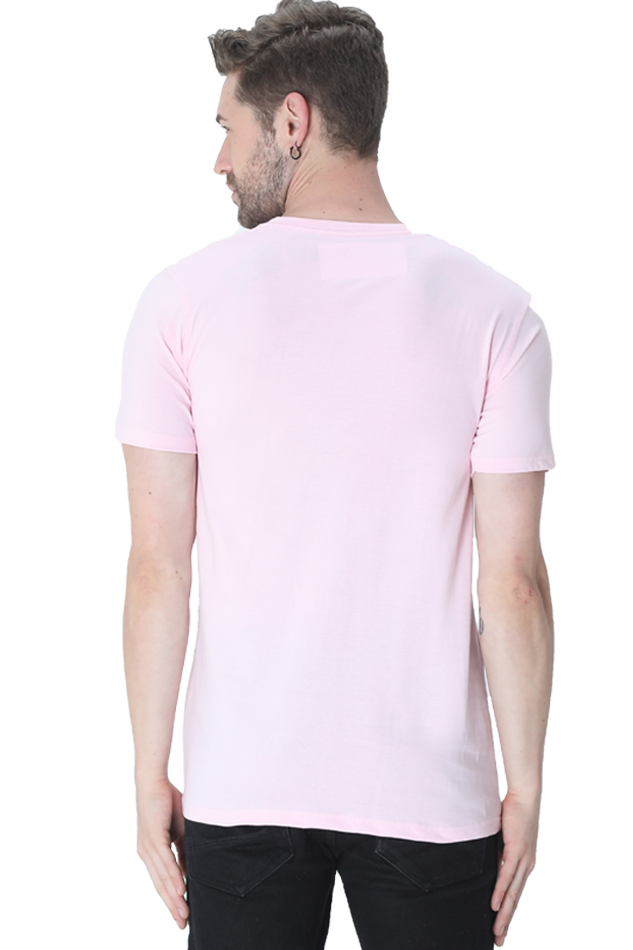 Custom Made Cotton Blend Round Neck T-Shirts