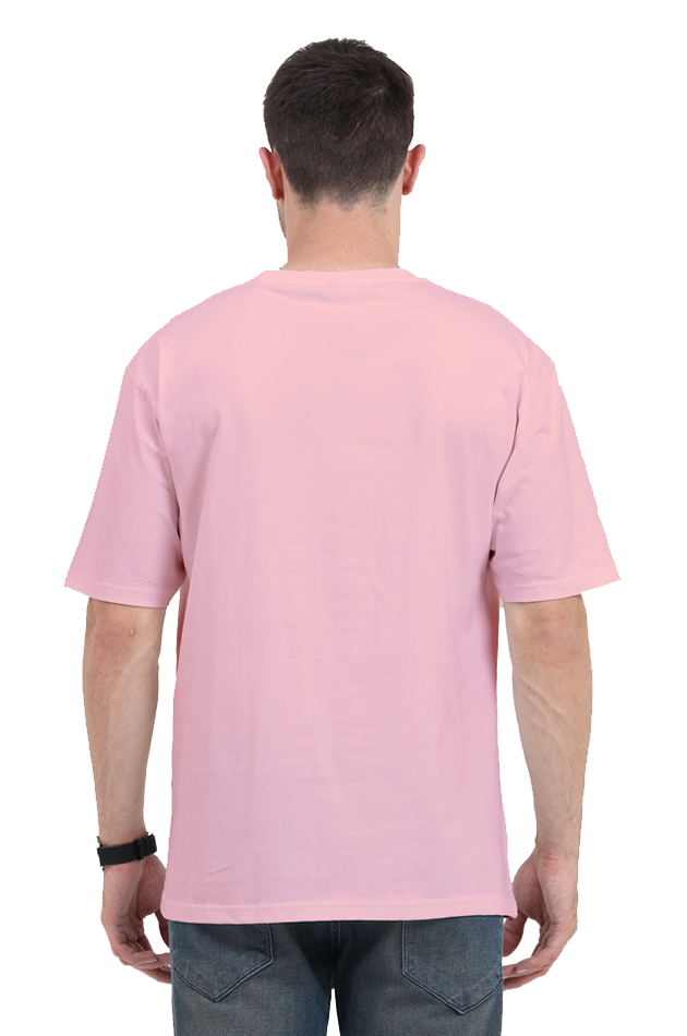 Custom Made Cotton Blend Round Neck Oversized T-Shirts