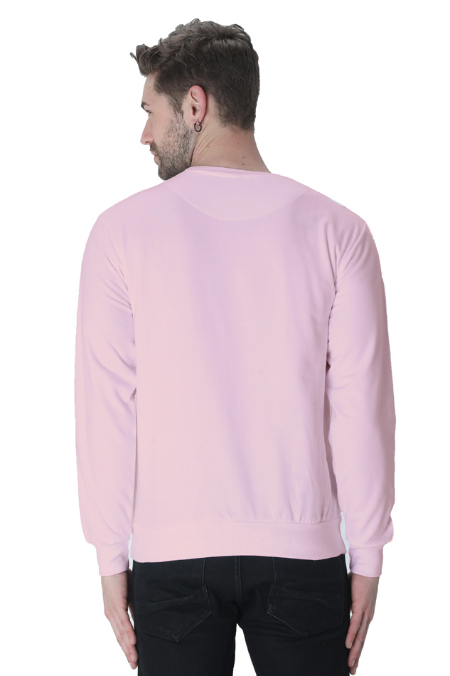 Custom Made Cotton Blend Round Neck Sweatshirt