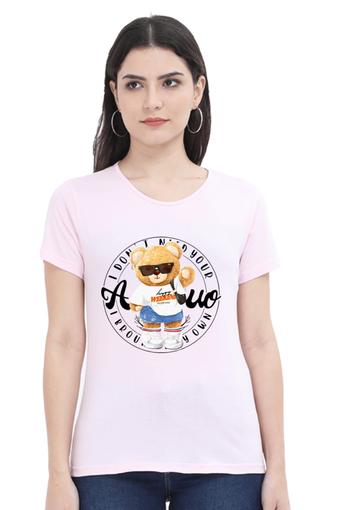 I Don't Need Half Sleeve Round Neck T-Shirt