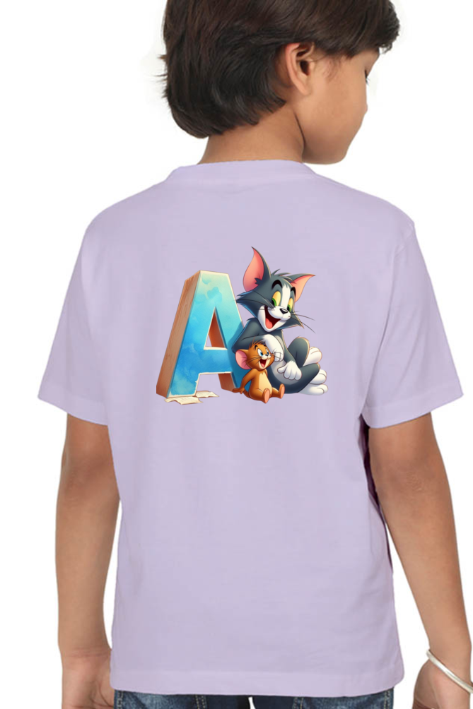 Tom And Jerry Half Sleeve T-Shirt