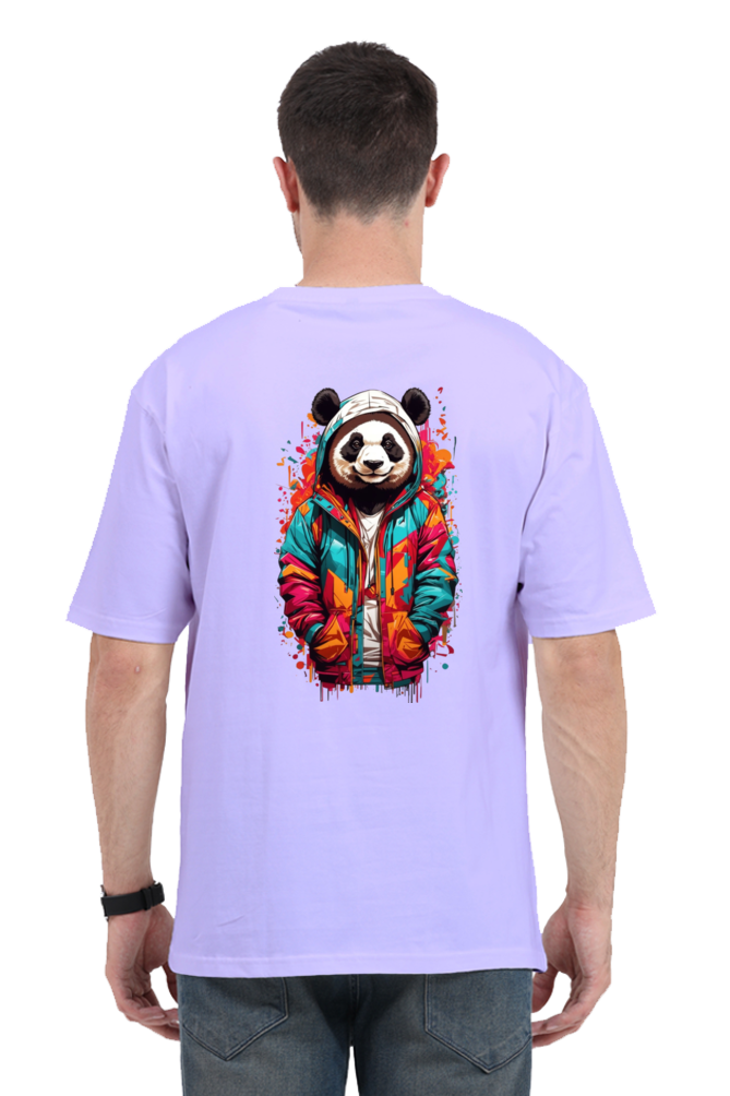 Panda Style Oversized T-Shirt For Men