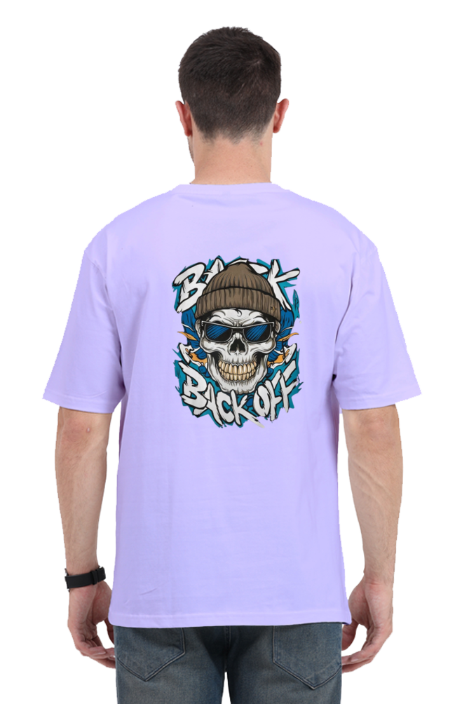 Skull Design Oversized T-Shirt For Men