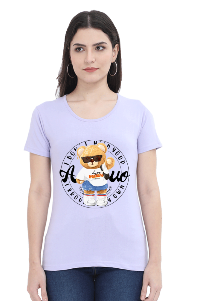 I Don't Need Half Sleeve Round Neck T-Shirt