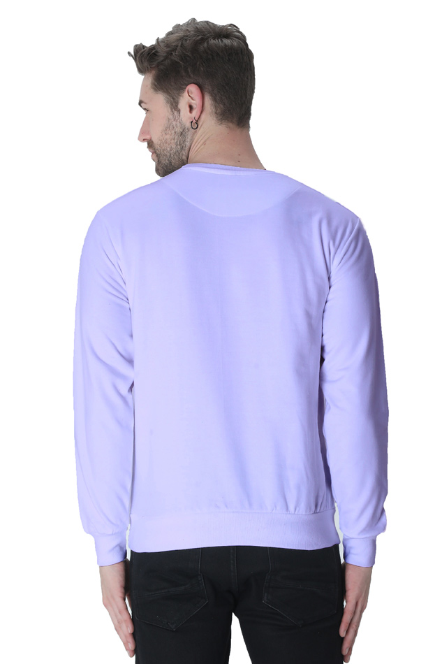 Custom Made Cotton Blend Round Neck Sweatshirt