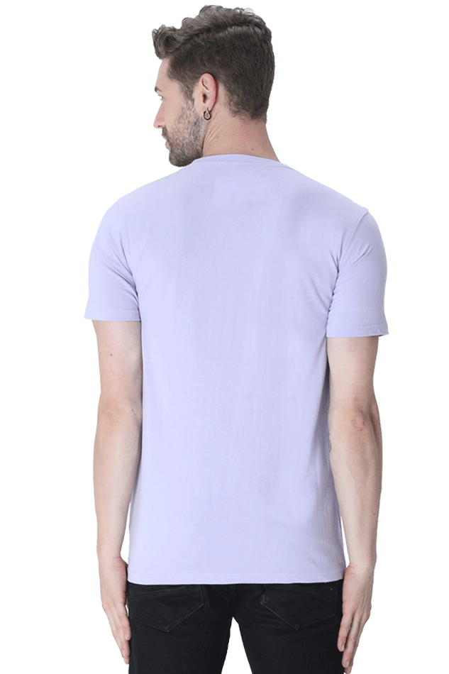 Custom Made Cotton Blend Round Neck T-Shirts