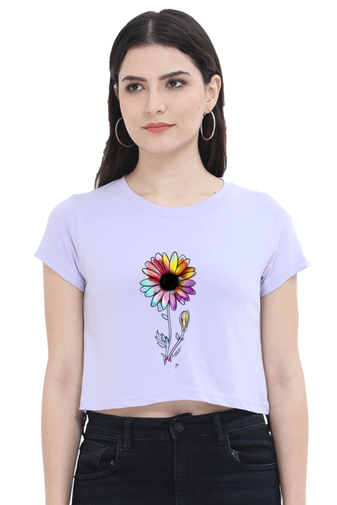 Flower Crop Top